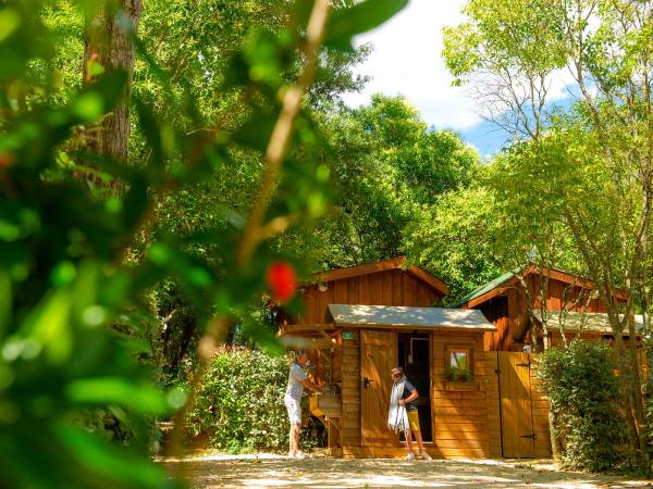 Camping pitches 4 flowers + private sanitary facilities - La Roque-sur-Cèze - Camping Les Cascades