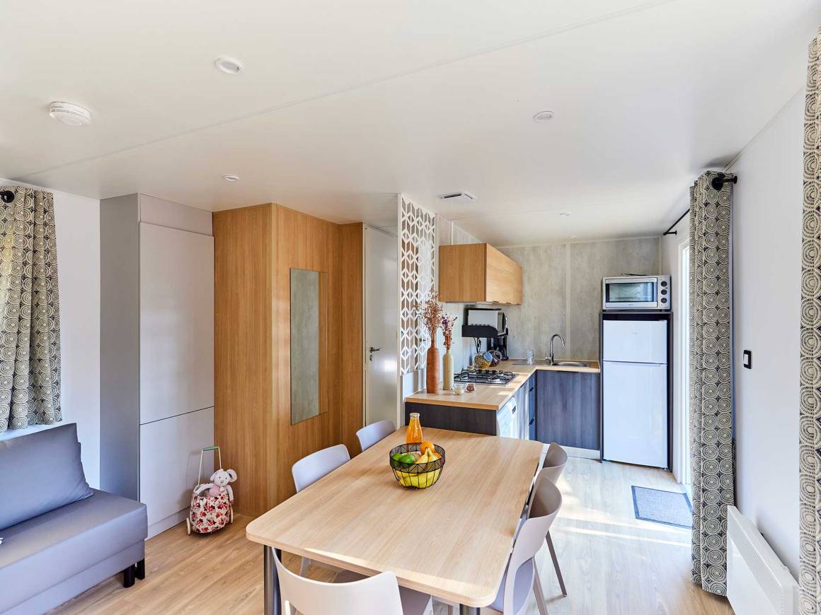 Mobil home 9 people 4 bedrooms Premium with private pool - Fouesnant