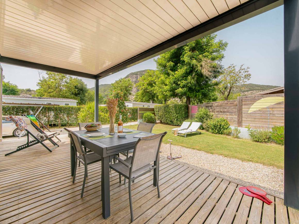 Mobil home Key West 4 personnes 2 chambres 2 salles de bain climatisé(e