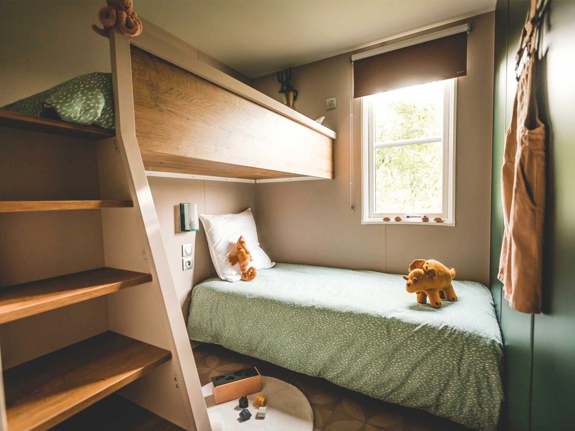 Mobile home Greenstone 6 people 3 bedrooms Premium Camping lacanau