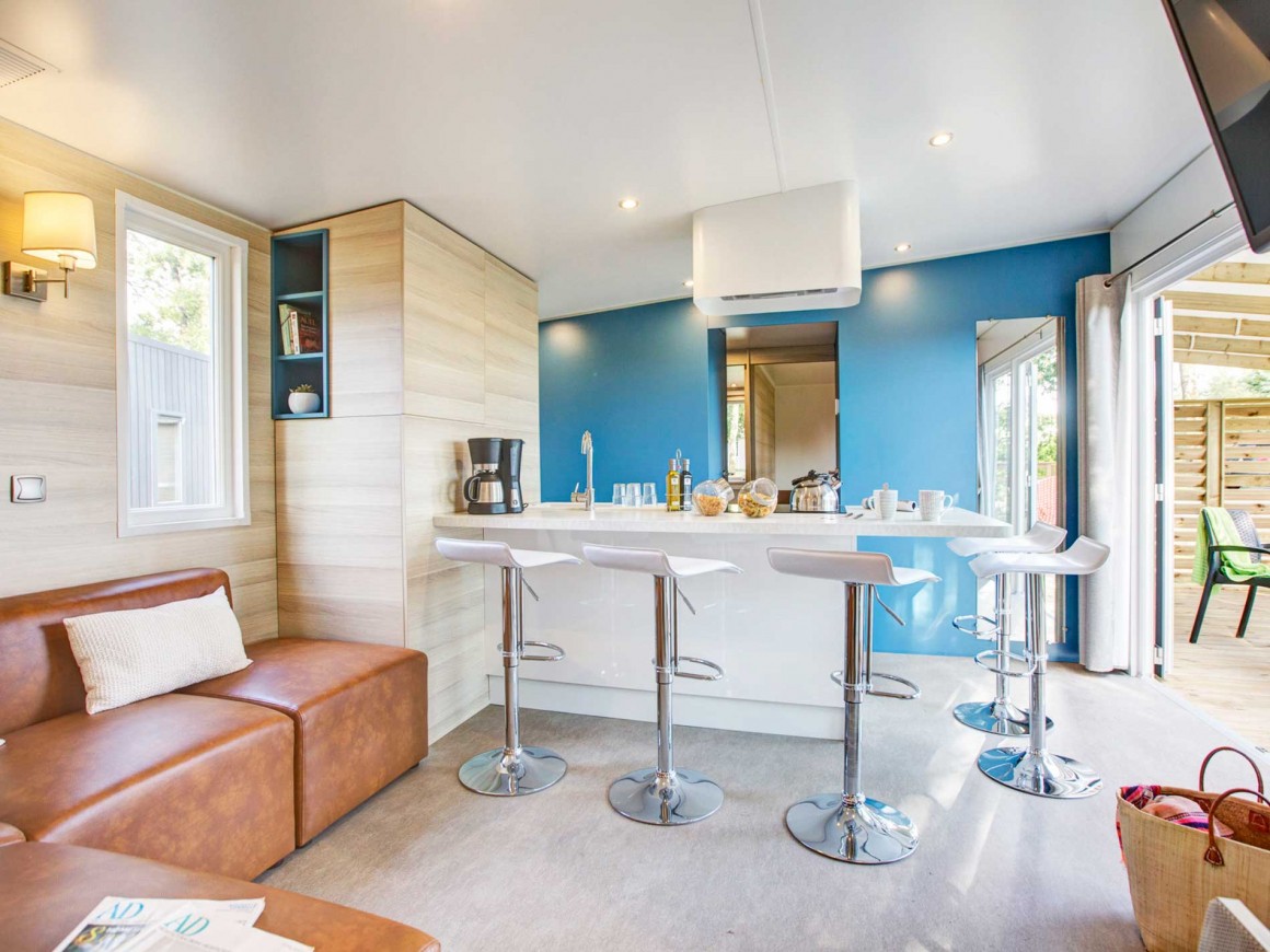 Mobil home Key West 6 people 3 bedrooms 2 bathrooms airconditioned