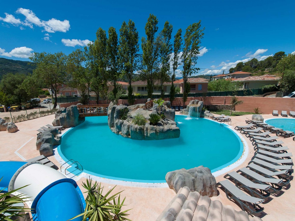 Camping Saint Louis, in the Alpes Maritimes, just beside Cannes.