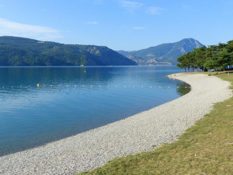Camping Ferien Serre Poncon See