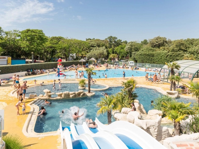 Zwemmen op camping Parc de la Côte Sauvage