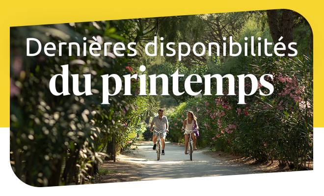 Dernières disponibilités du printemps