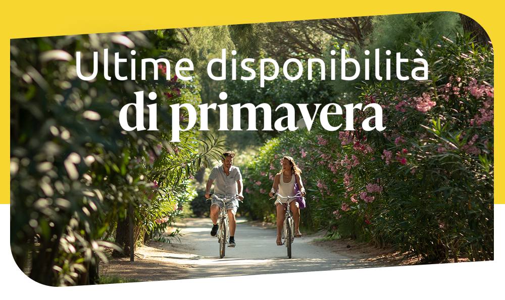 Ultime disponibilità di primavera