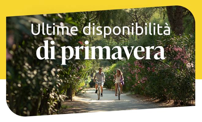 Ultime disponibilità di primavera