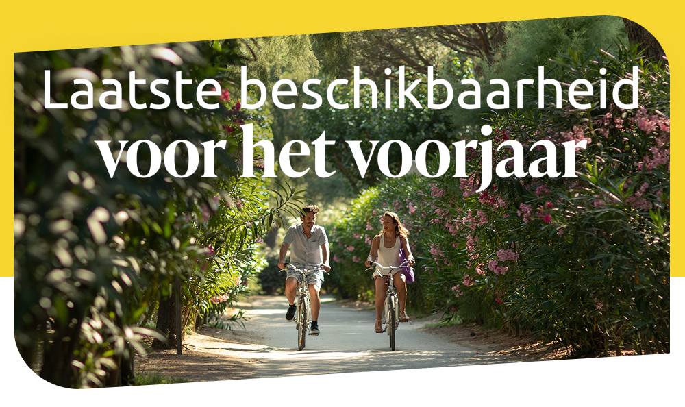 Laatste beschikbaarheid voor het voorjaar