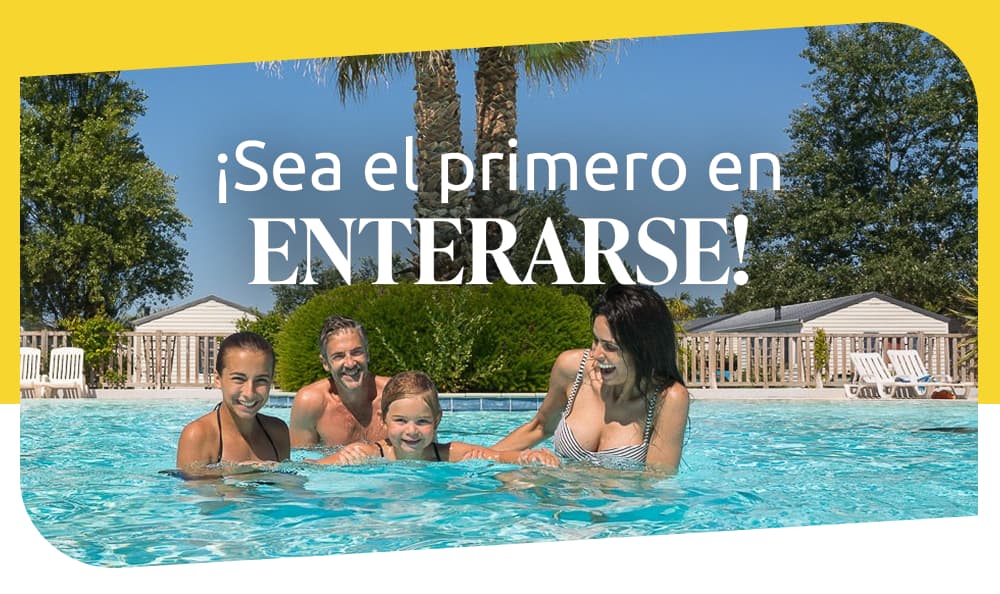 ¡SEA EL PRIMERO EN ENTERARSE!