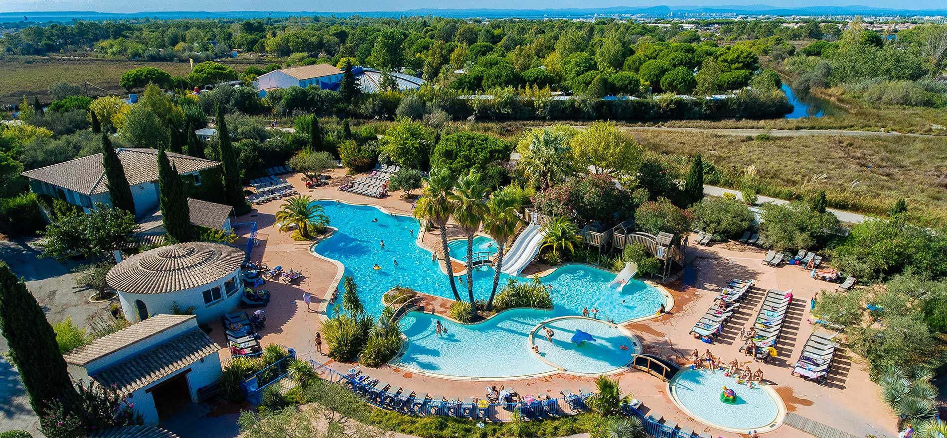 Camping Languedoc-Roussillon Les Petits Camarguais ***** Le Grau du Roi  Gard | Yelloh Village