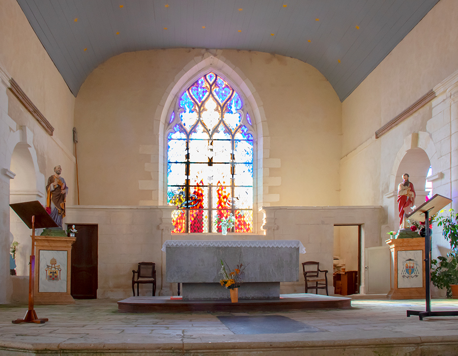 Intérieur Église Saint-Pierre et Saint-Paul Hiers-Brouage