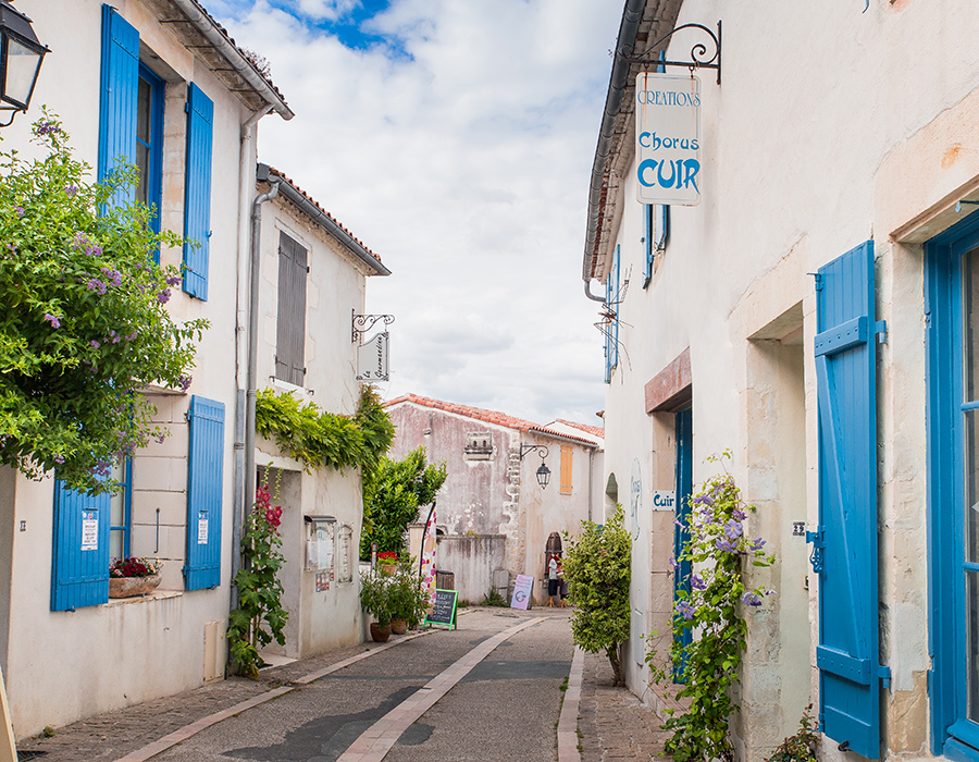 Maisons typiques de Mornac-sur-Seudre