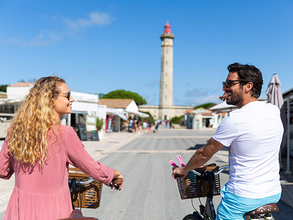 vélo camping île de ré