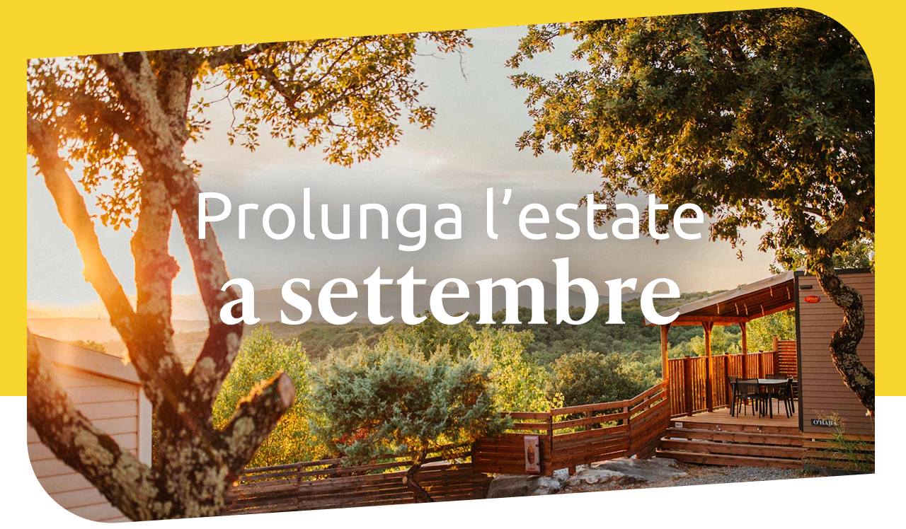 Prolunga l&rsquo;estate a settembre