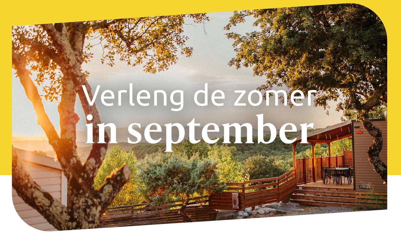 Verleng de zomer in september