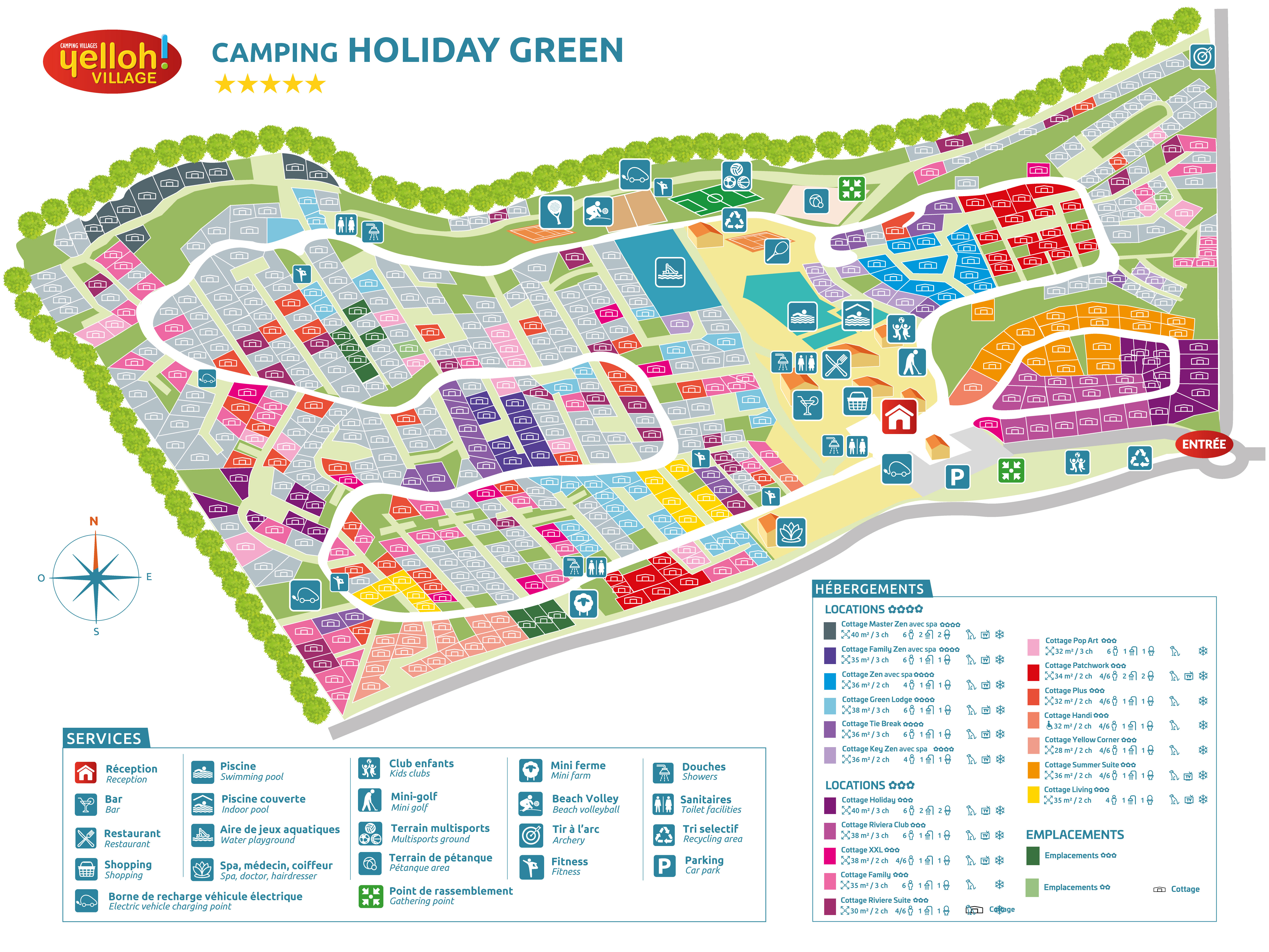 Camping Provence-Alpes-Cte d'Azur Holiday Green ***** Frjus Var | Yelloh  Village